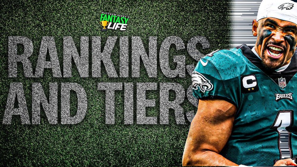 Fantasy Football Rankings & Tiers. Week 14